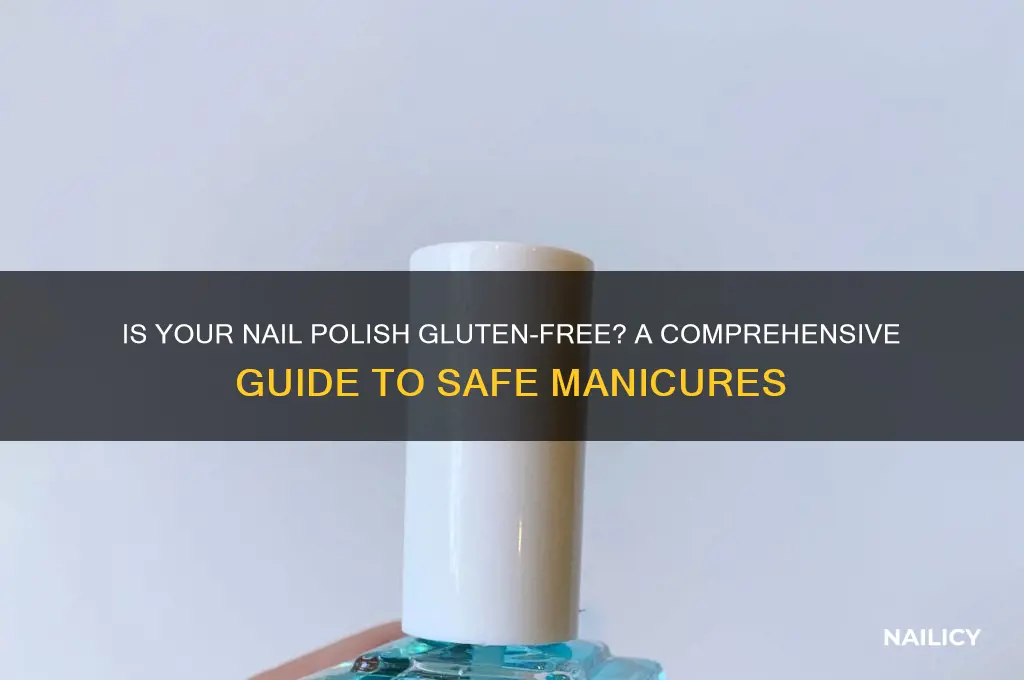 is nail polish gluten free