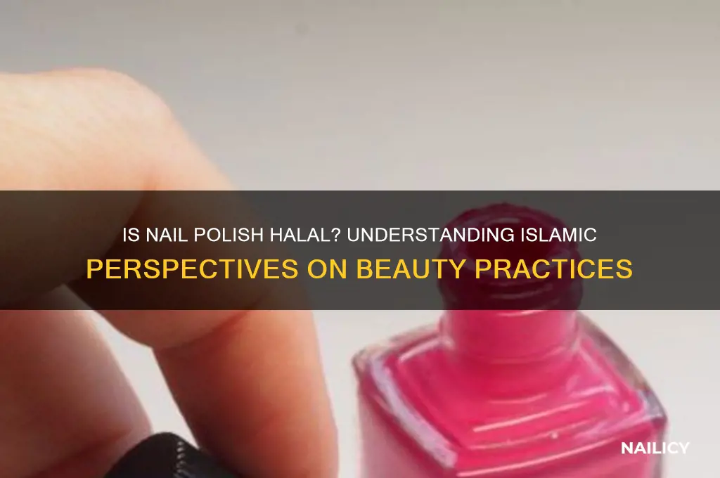 is nail polish halal in islam