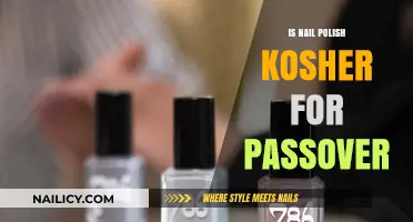 Is Nail Polish Kosher for Passover? Exploring Jewish Law and Traditions
