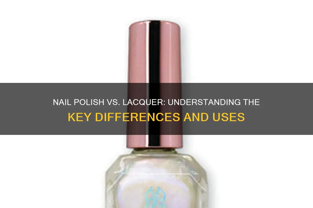 is nail polish lacquer