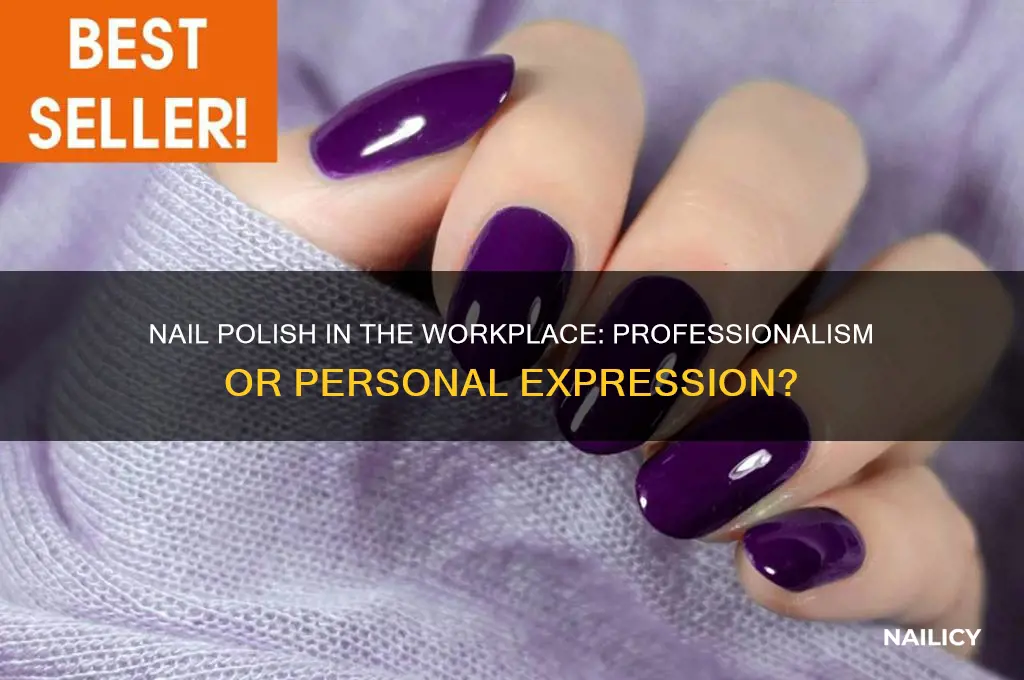 is nail polish okay for business professional