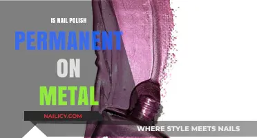 Does Nail Polish Last on Metal Surfaces? A Durability Guide