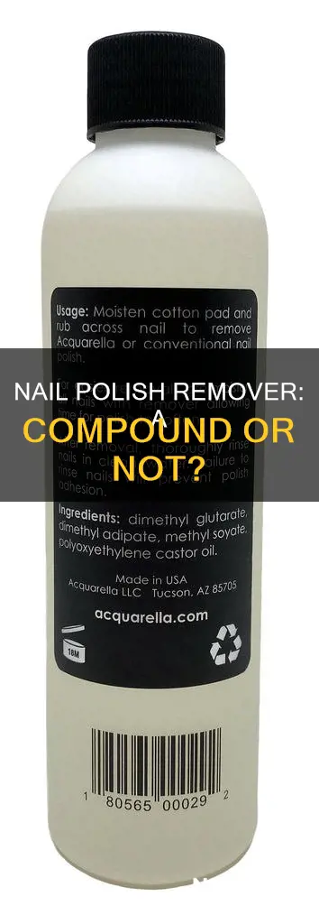 is nail polish remover a compound