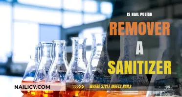 Nail Polish Remover: A Sanitizer?