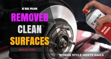 Nail Polish Remover: A Surprising Surface Cleaner?