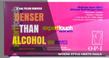 Nail Polish Remover vs Alcohol: Which Liquid is Denser?