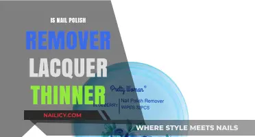 Nail Polish Remover: A Lacquer Thinner Substitute?