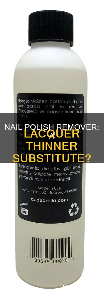 is nail polish remover lacquer thinner