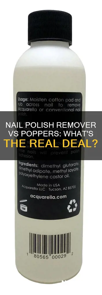 is nail polish remover like poppers