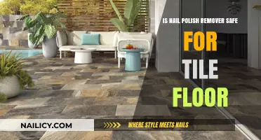 Nail Polish Remover: Safe for Tile Floors?