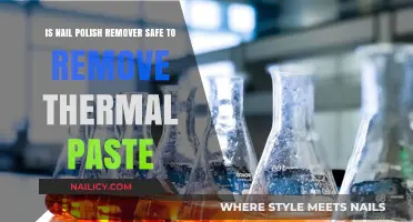 Nail Polish Remover: A Safe Thermal Paste Alternative?