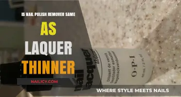 Nail Polish Remover and Lacquer Thinner: Are They Interchangeable?