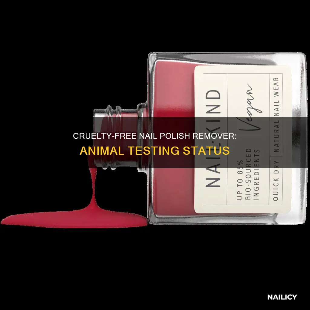 is nail polish remover tested on animals