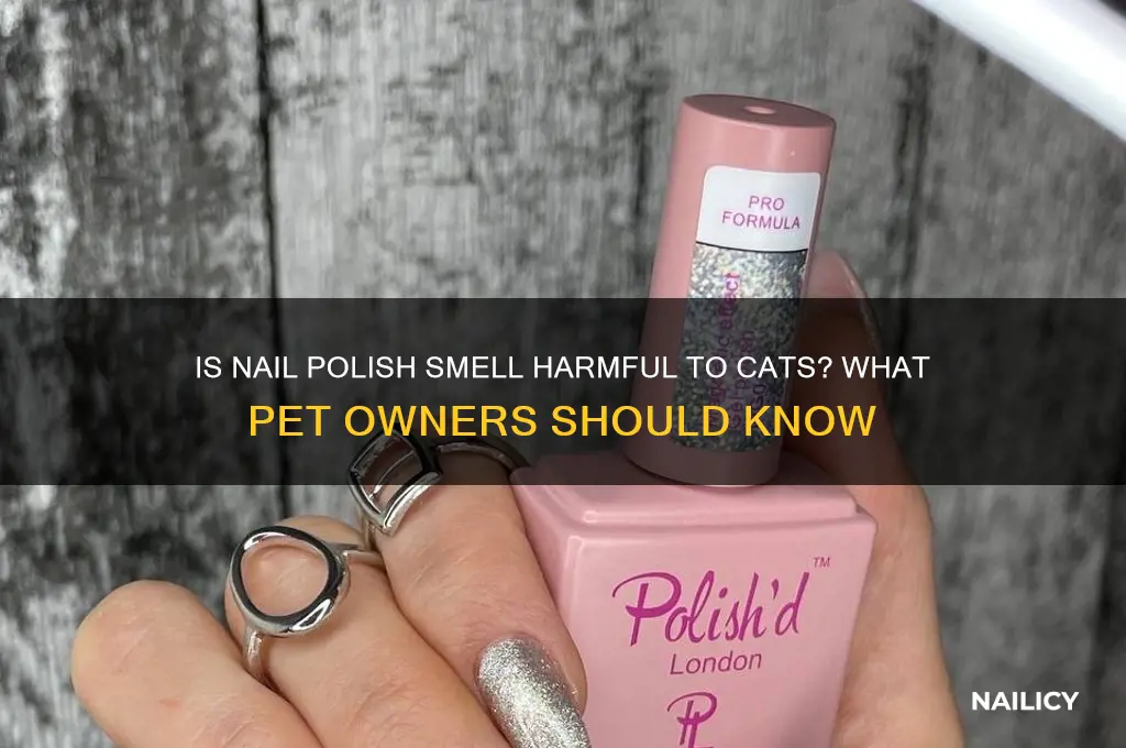 is nail polish smell bad for cats