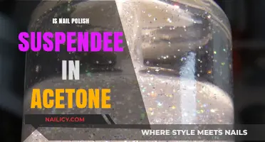 Does Acetone Effectively Suspend Nail Polish? A Detailed Exploration