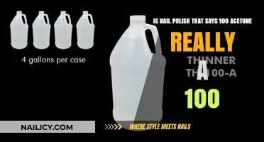 Is 100% Acetone Nail Polish Truly Pure? Unveiling the Truth