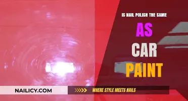 Nail Polish vs. Car Paint: Uncovering the Surprising Differences