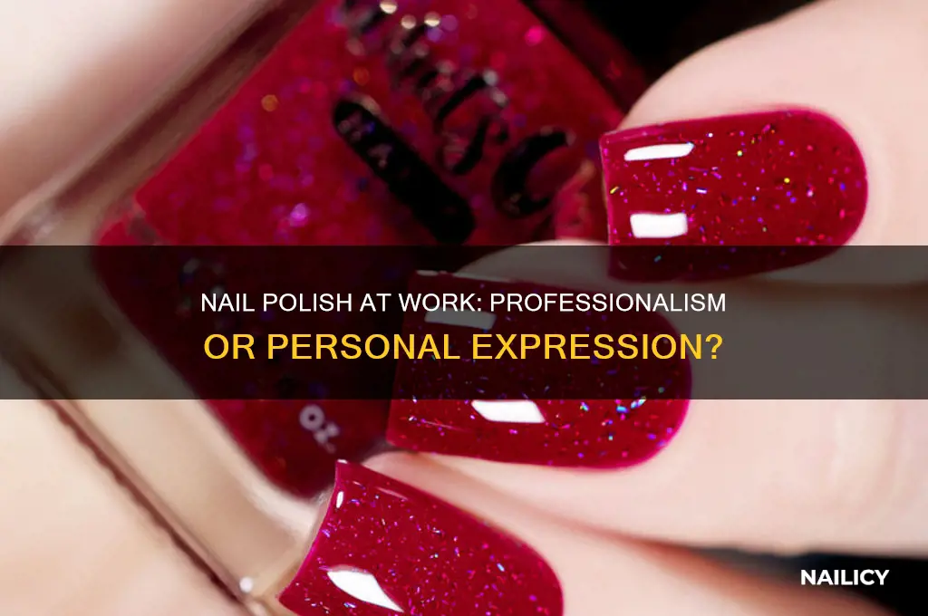 is nail polish unprofessional