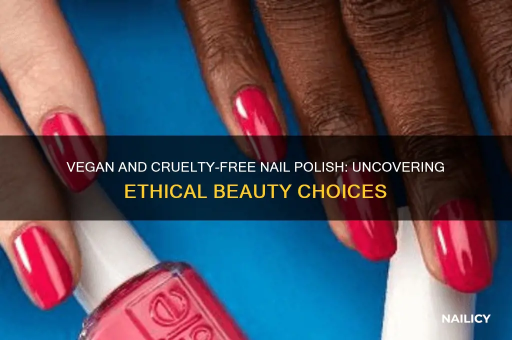 is nail polish vegan and cruelty free