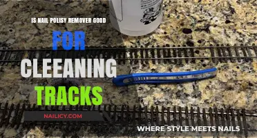 Nail Polish Remover: Track Cleaning Wonder?