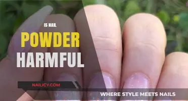 Unveiling the Truth: Is Nail Powder Harmful to Your Health?