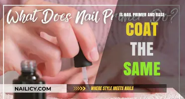Nail Primer vs. Base Coat: Understanding the Key Differences