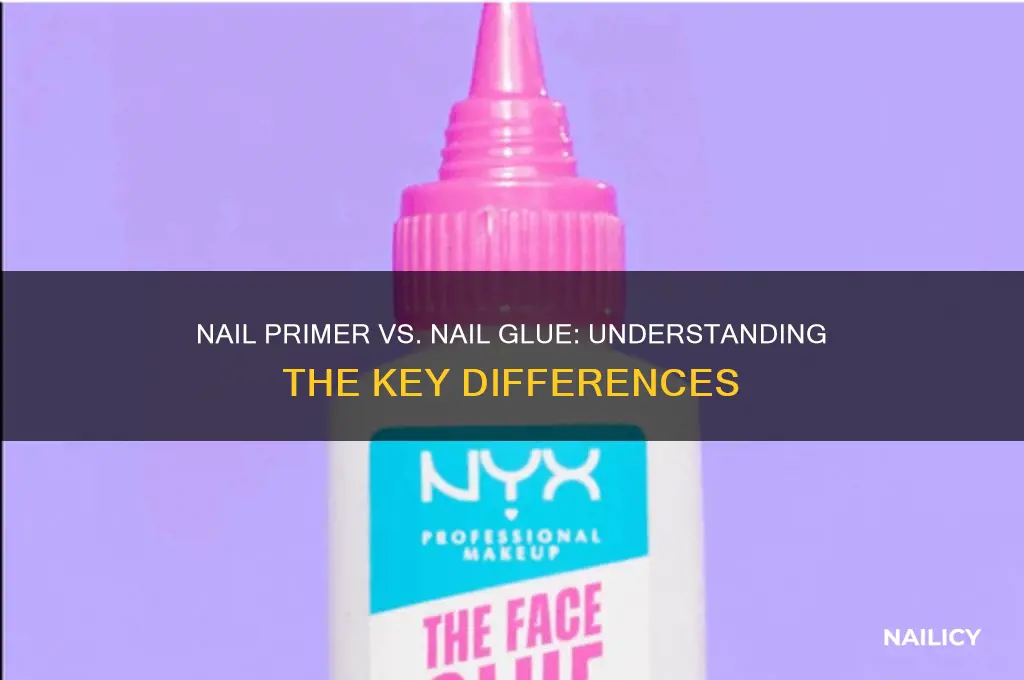 is nail primer the same as nail glue