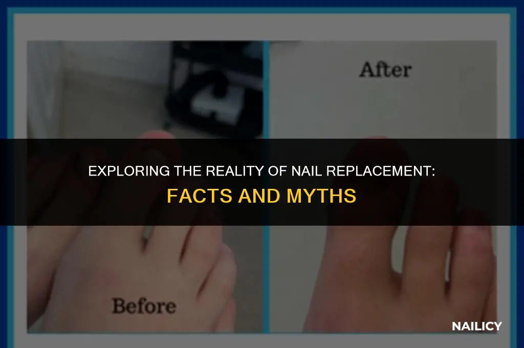 is nail replacement real