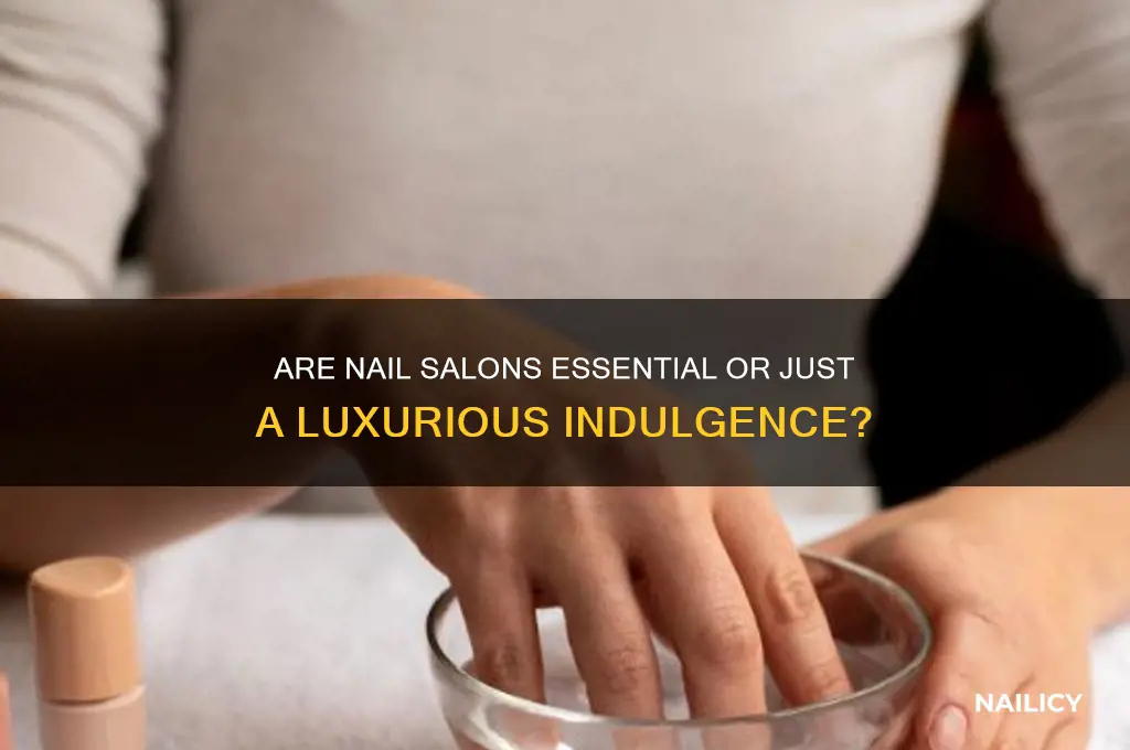 is nail salon essential
