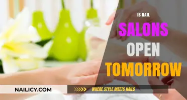 Are Nail Salons Open Tomorrow? Check Hours and Availability Now