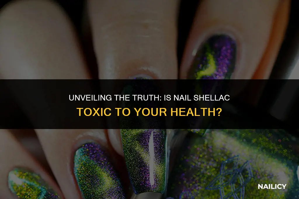 is nail shellac toxic
