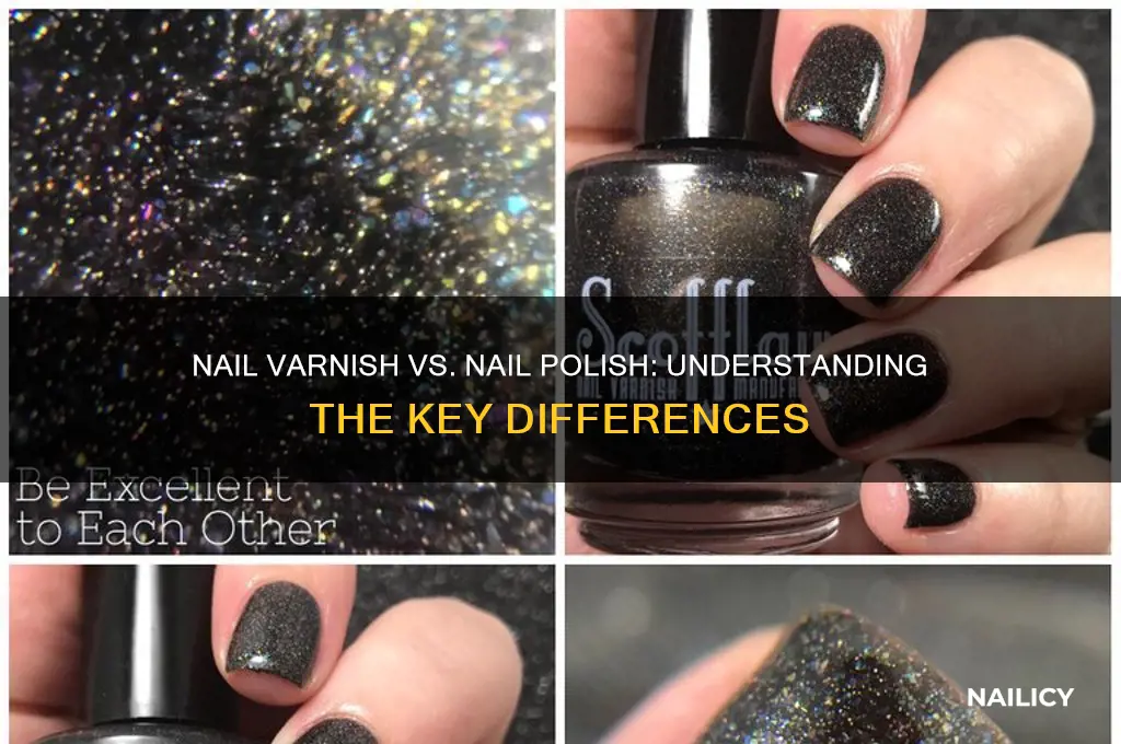 is nail varnish different from nail polish