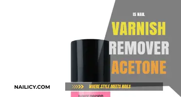 Nail Varnish Remover: What's the Acetone Connection?