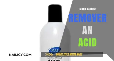Nail Varnish Remover: Acid or Base?