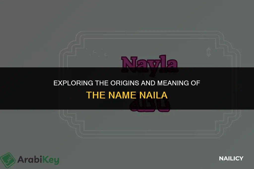 is naila a christian name