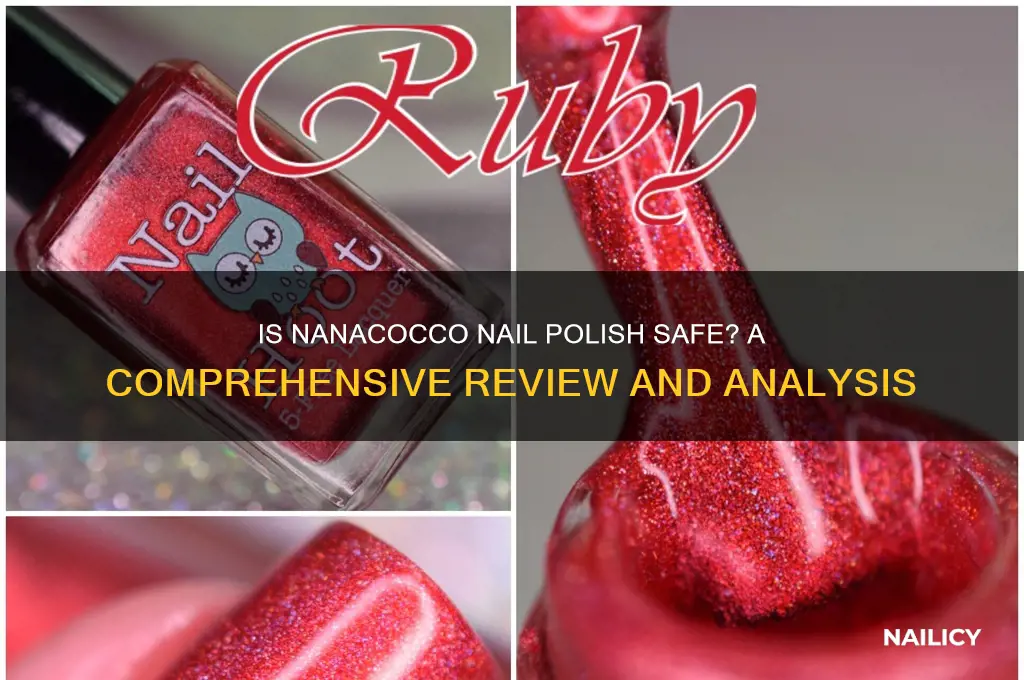 is nanacocco nail polish safe