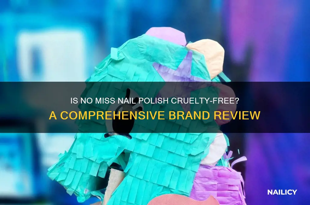 is no miss nail polish cruelty free