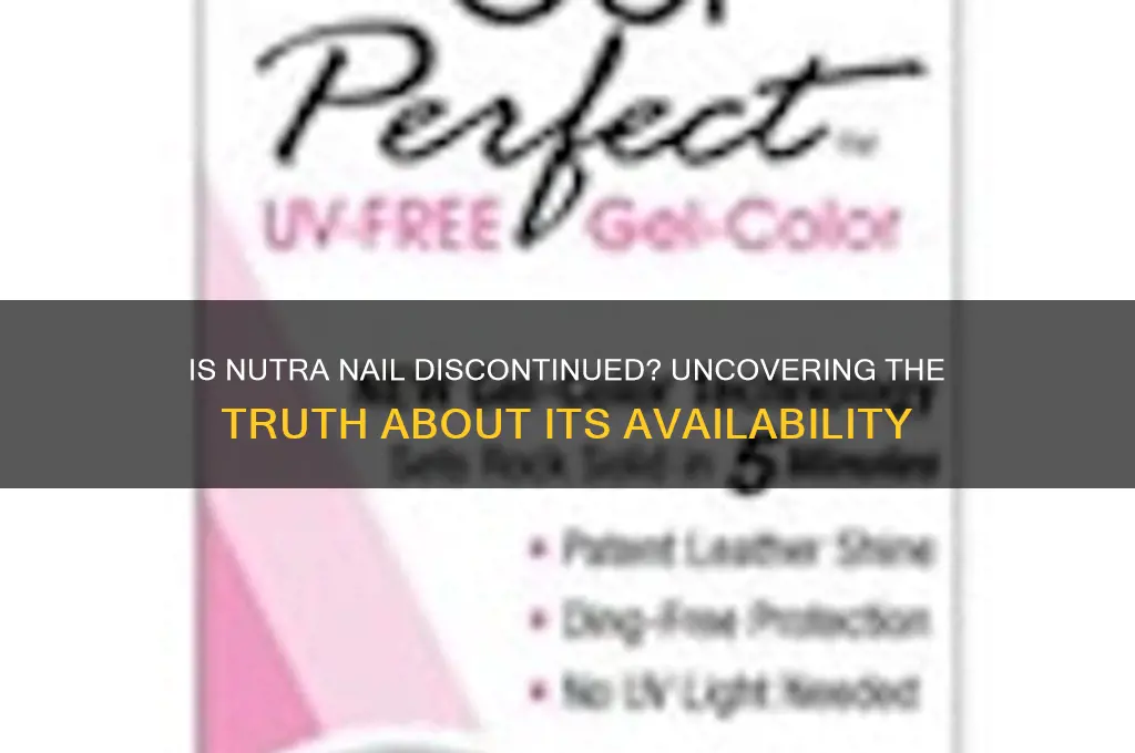 is nutra nail discontinued