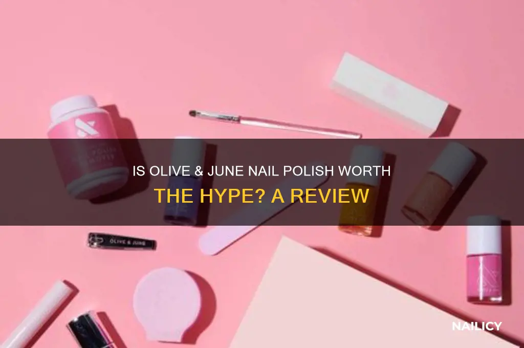 is olive and june nail polish good