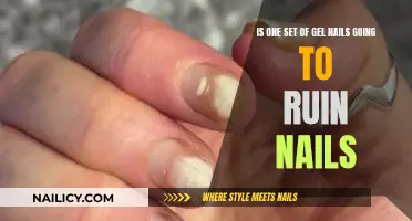 Gel Nails: One Set, Ruined Nails?