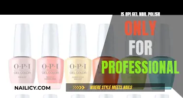 OPI Gel Nail Polish: Professional-Only Perfection?