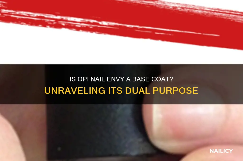 is opi nail envy a base coat