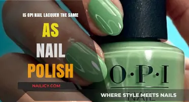 OPI Nail Lacquer vs. Nail Polish: Understanding the Key Differences