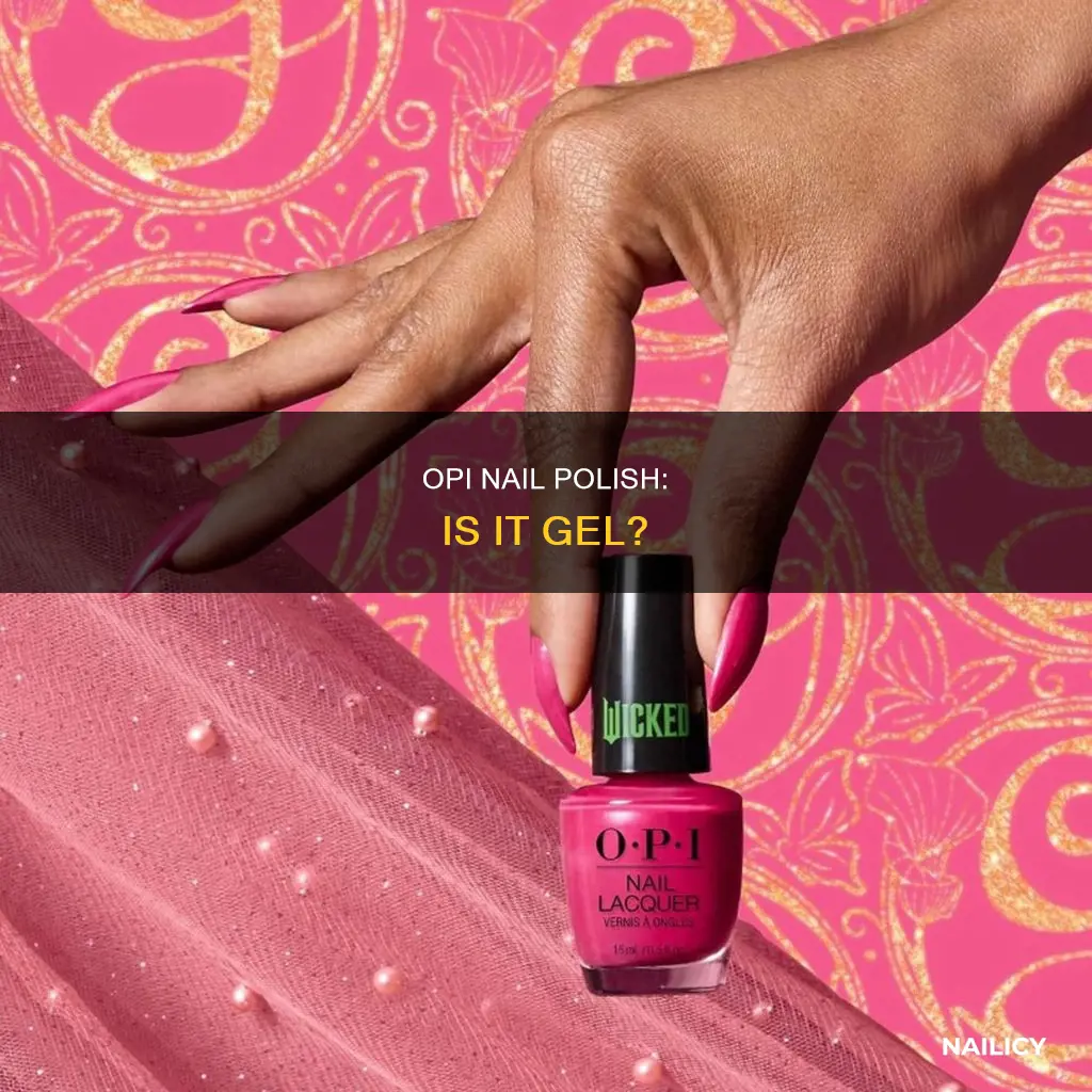 is opi nail polish gel