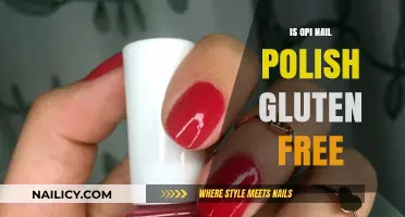 Is OPI Nail Polish Gluten-Free? A Comprehensive Guide