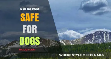 Is OPI Nail Polish Safe for Dogs? A Pet-Friendly Guide