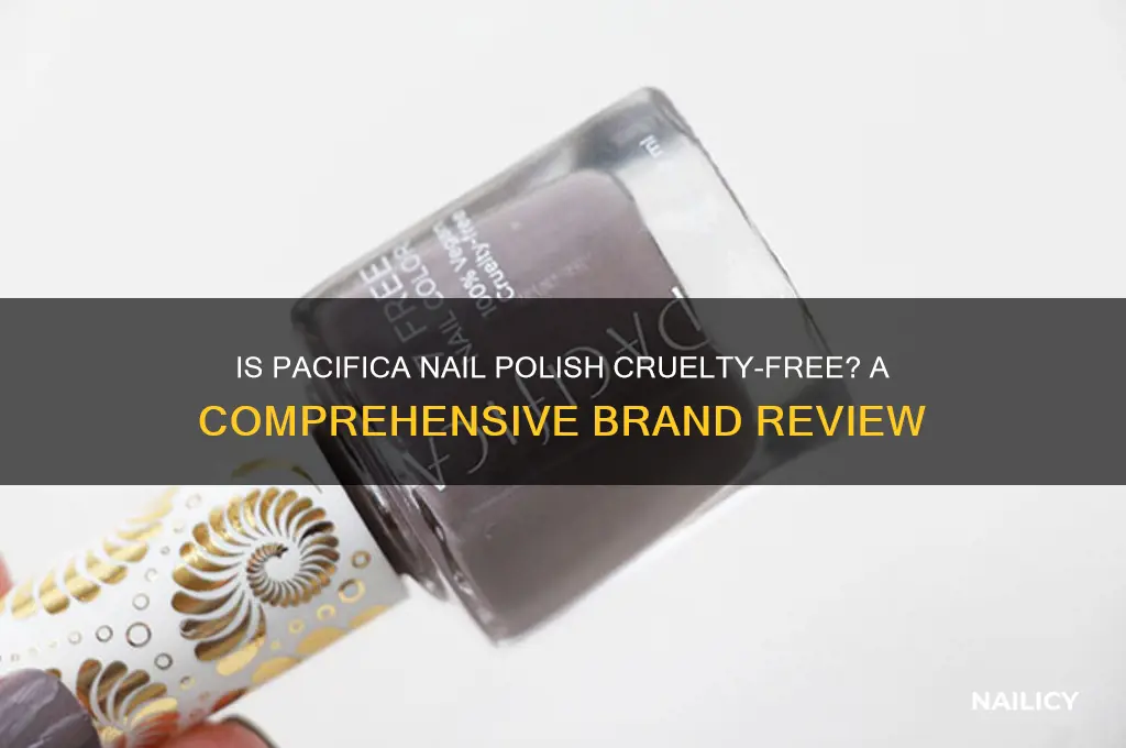 is pacifica nail polish cruelty free