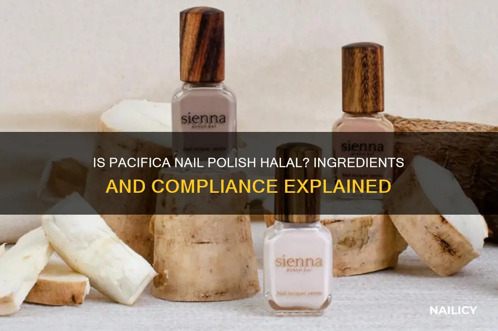 is pacifica nail polish halal