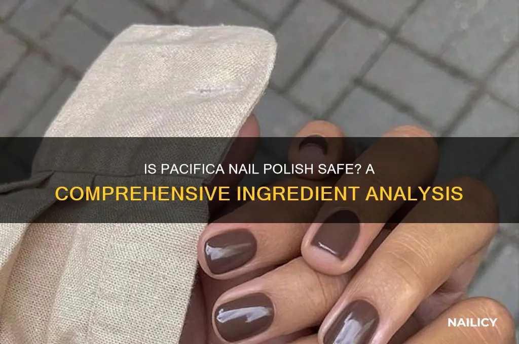 is pacifica nail polish safe
