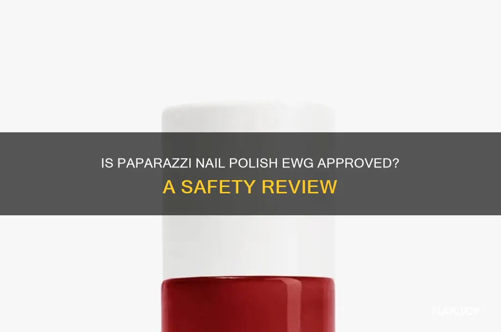 is paparazzi nail polish ewg approved